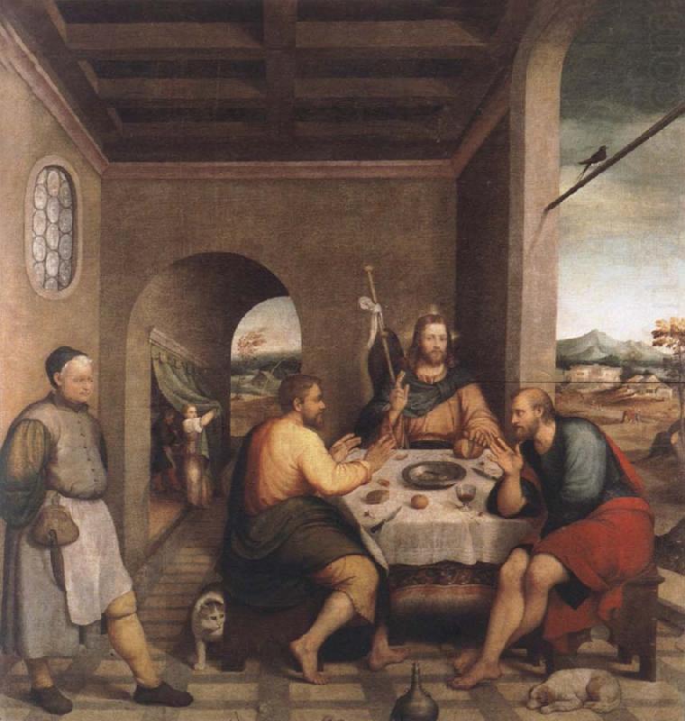 Jacopo Bassano The meal in Emmaus china oil painting image